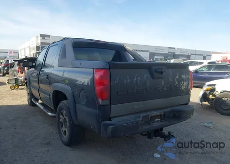 2005 Chevrolet Avalanche 1500 Z71 z USA, uszkodzony, nr VIN 3GNEK12Z95G252888